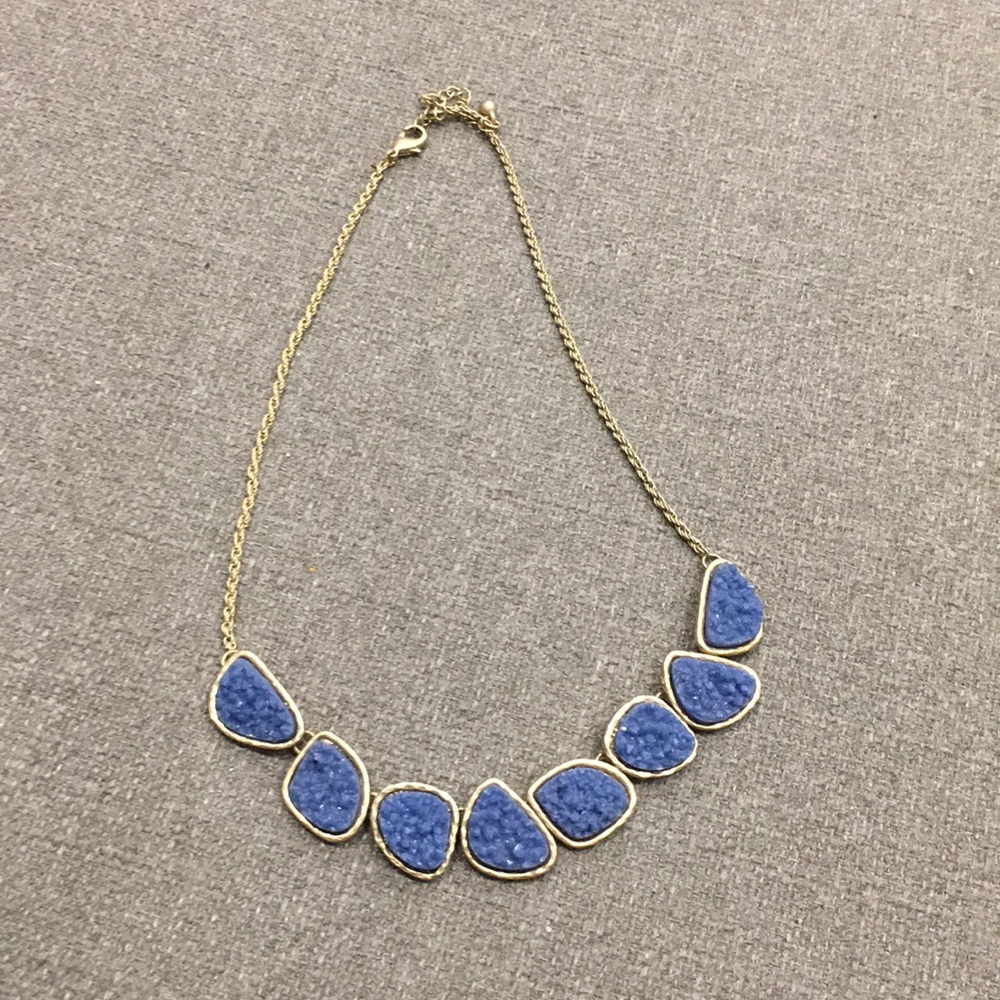 Blue Statement Necklace